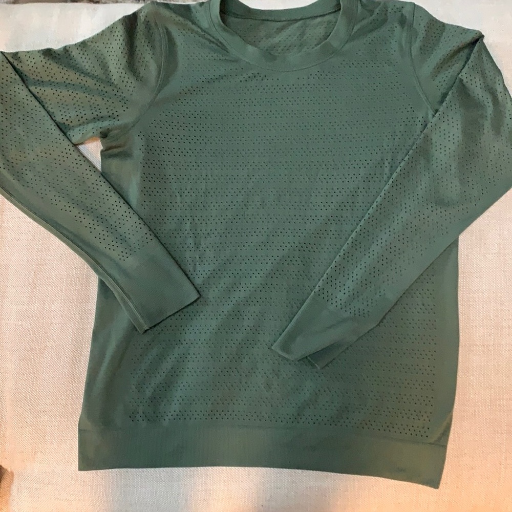 Lululemon Meshed Running Shirt